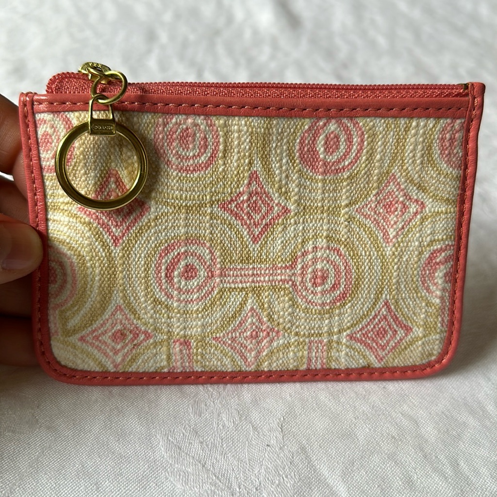 Coach Previously Owned Skinny Key Wallet
